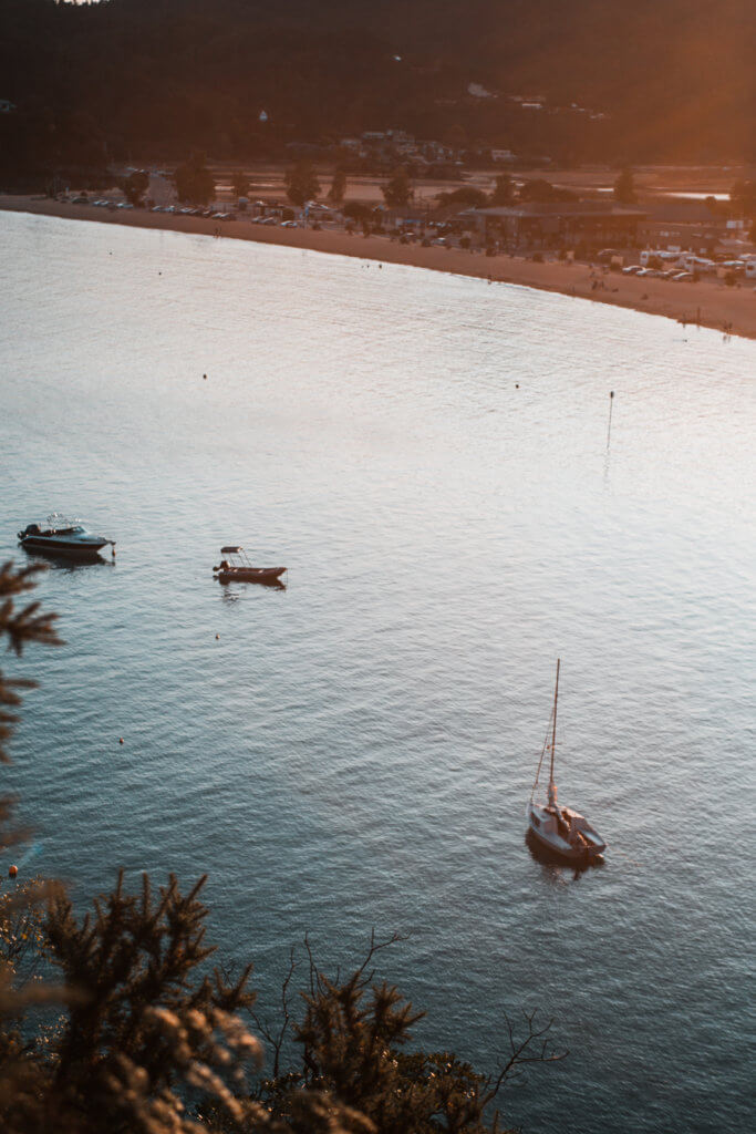 Dreamy Sunset at Kaiteriteri - New Zealand Best Places to VIsit Kaiteriteri