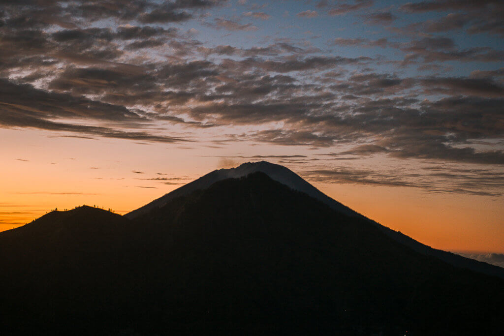 Hike mount batur in Bali