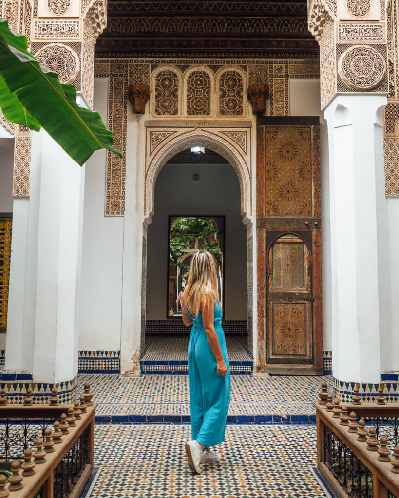 Marrakesh what to do: El Bahia Palace

