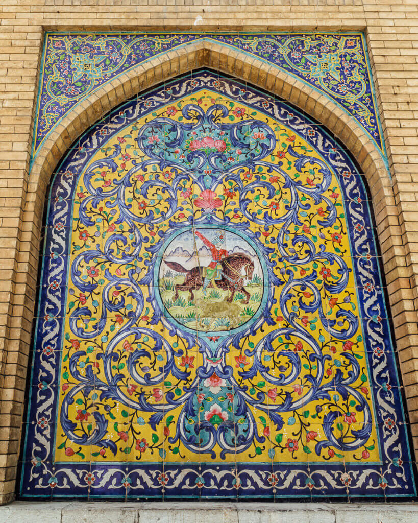 Golestan Palace in Iran travel itinerary