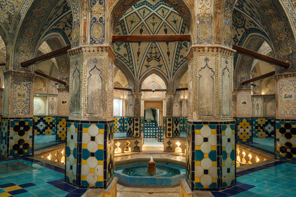 Sultan Amir Ahmad Bathhouse as part of your Iran travel itinerary