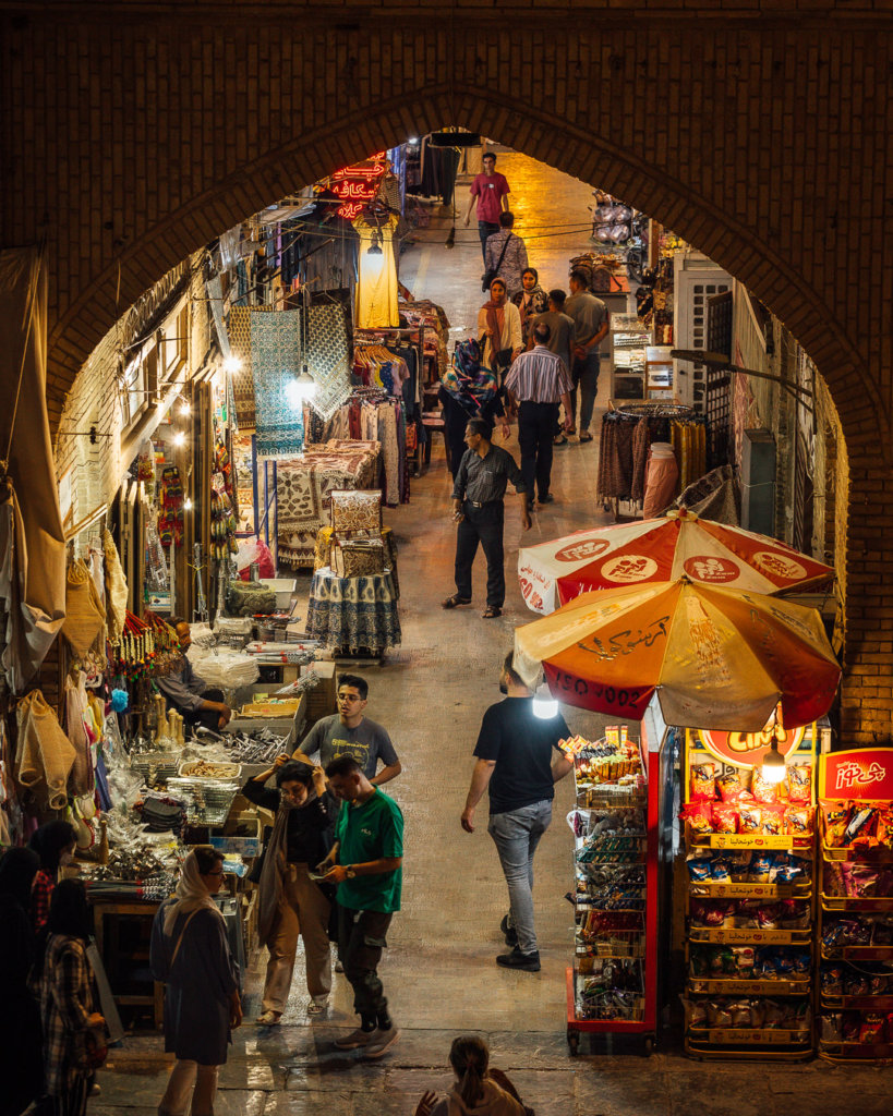 Night at Naqsh-e Jahan Square as part of your Iran travel itinerary