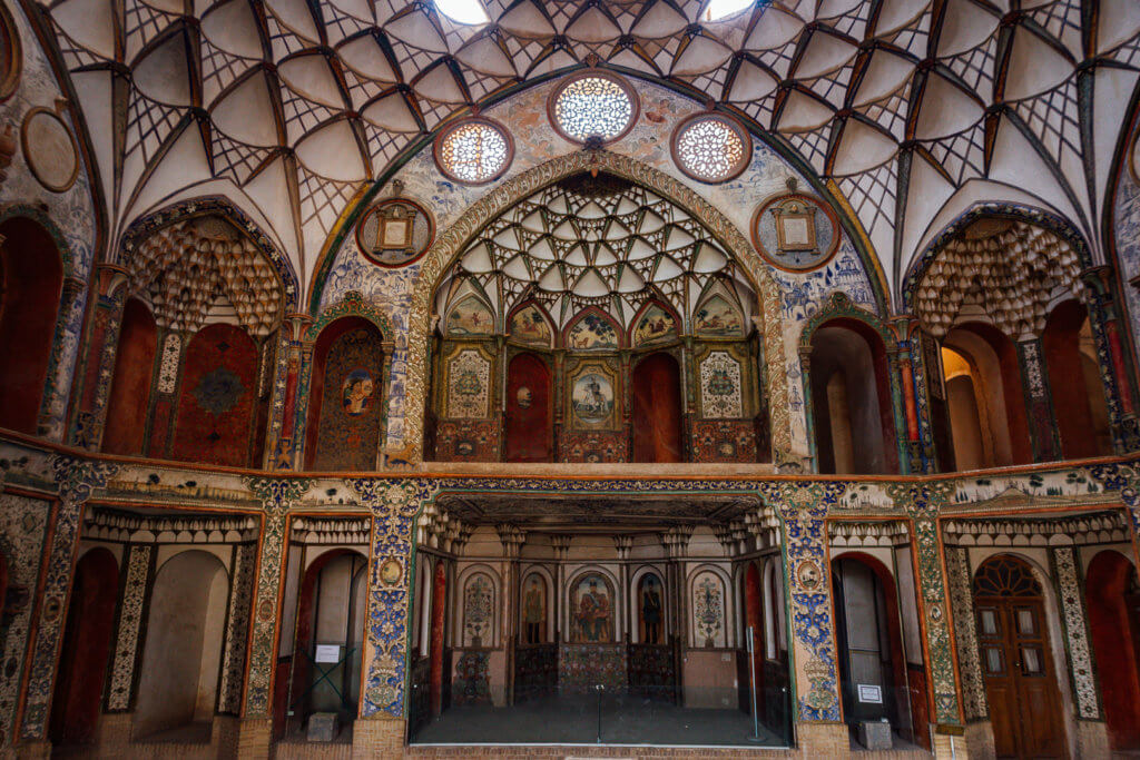 Borujerdiha Historical House in Kashan Iran