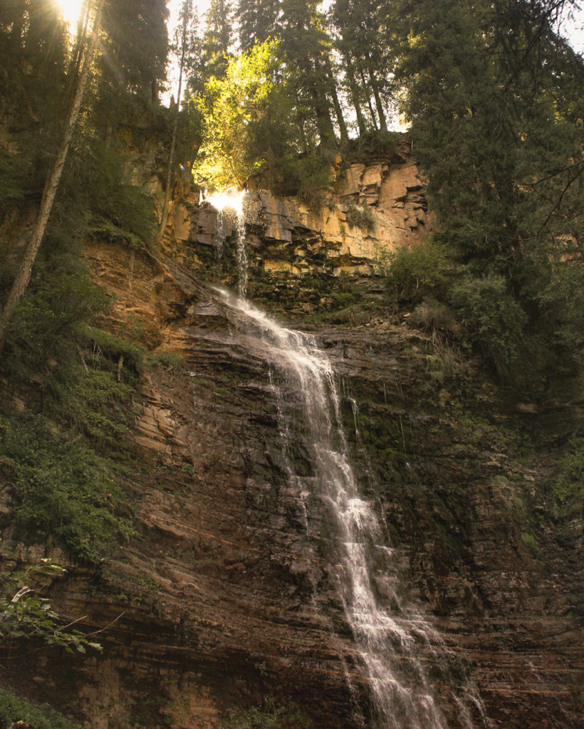Waterfall in Jeti Oguz