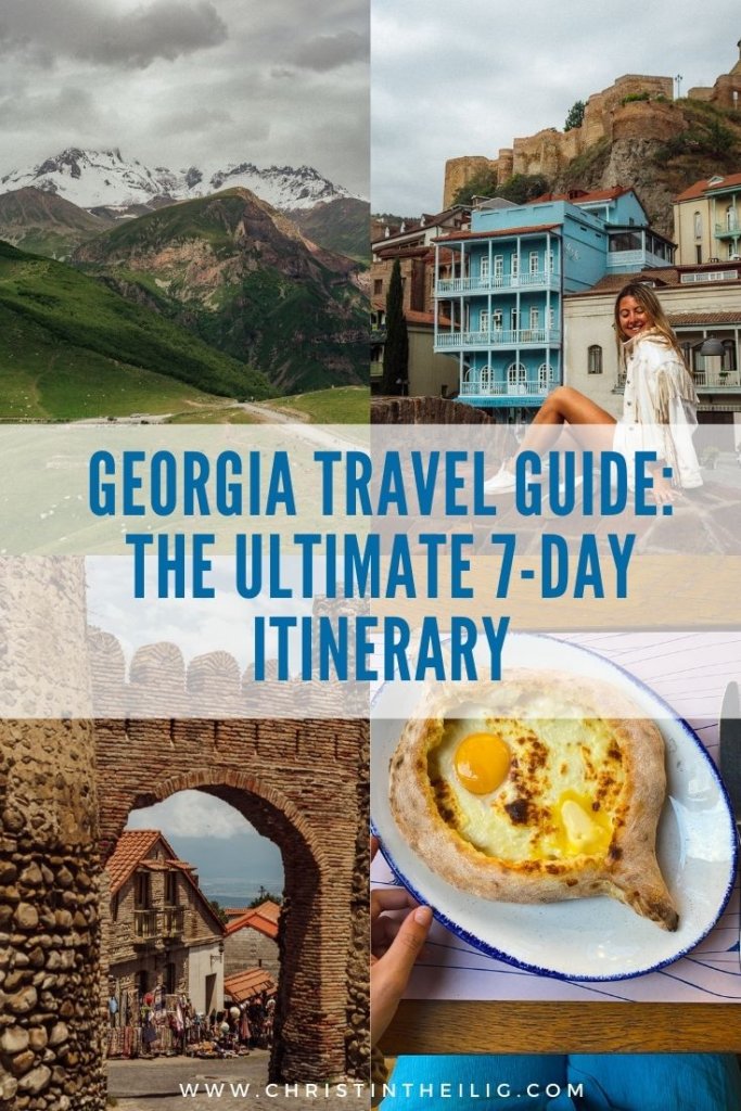 georgia country itinerary