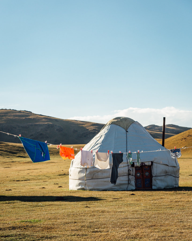 Yurt at Son Kul Lake