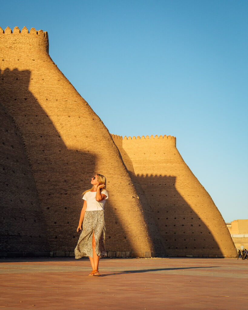 Ark Citadel Bukhara makes one of the beautiful places in Uzbekistan