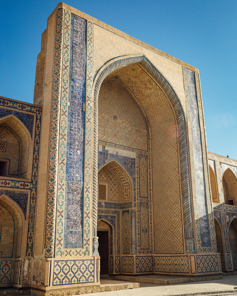 Ulugbegh Mosque - one of the beautiful places in Uzbekistan