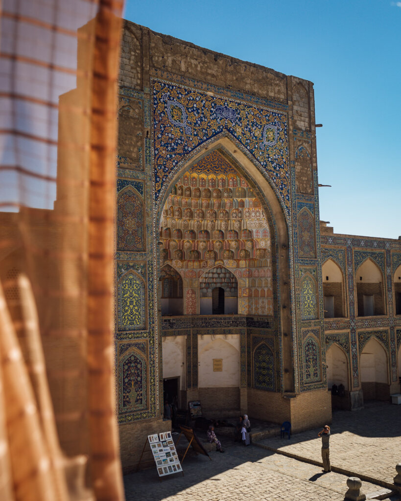 Abdulaziz Khan Madrassa, one of the beautiful places in Uzbekistan