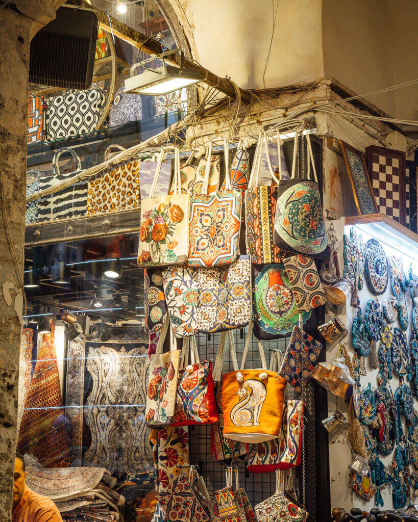 Grand Bazaar Istanbul Souvenirs, go here on your 3 days in Istanbul itinerary