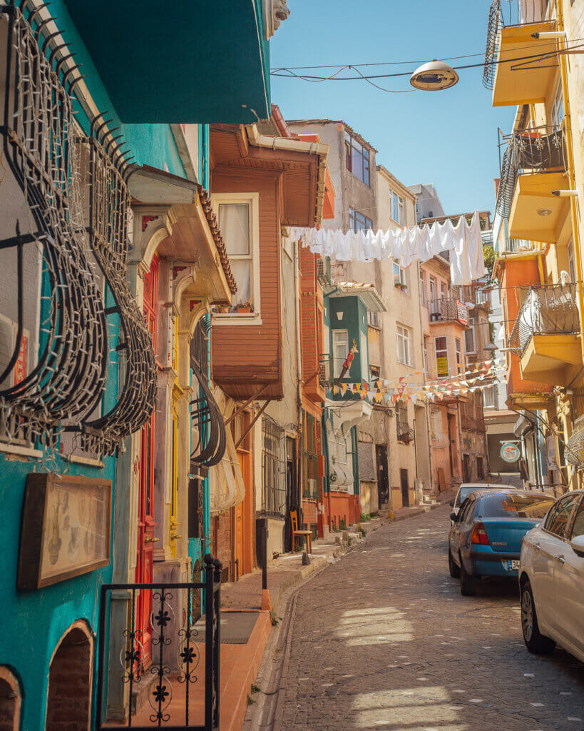 Colourful Balat District, a must visit on your 3 days in Istanbul itinerary