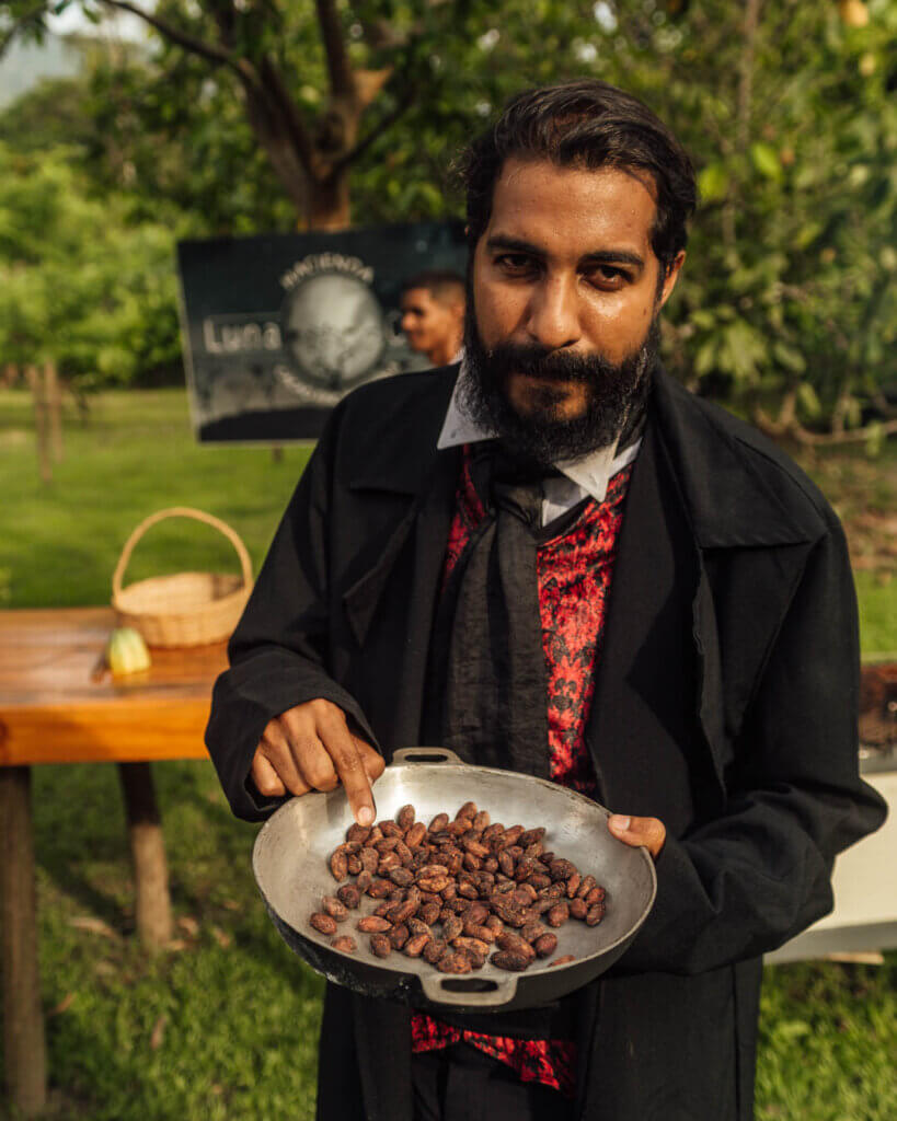 Cacao Journey: Exploring the Cacao Fruit at Hacienda Luna Clara on Venezuela Travel Itinerary
