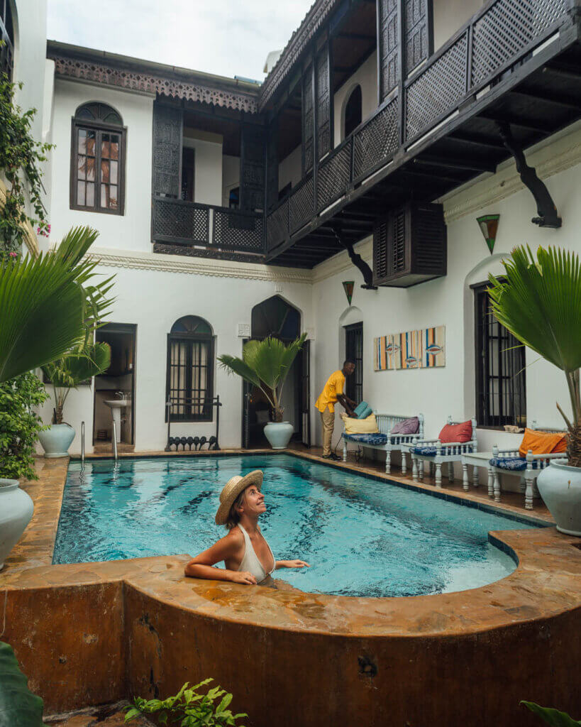 Boutique Hotel in Stone Town Zanzibar with Pool