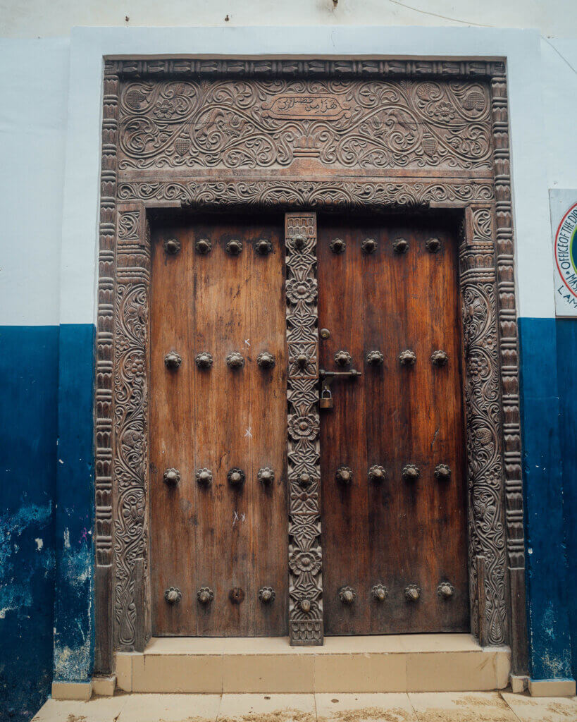 Doors in Lamu Kenya