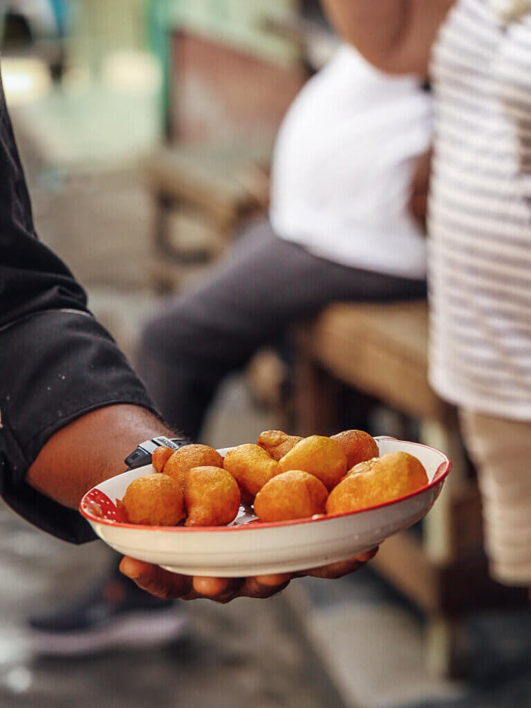 Delven Adams Food Tour in Guyana