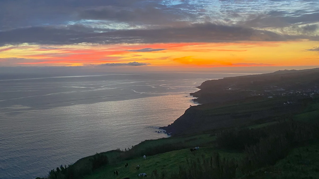 Sunset in the Azores, absolutely worth it!