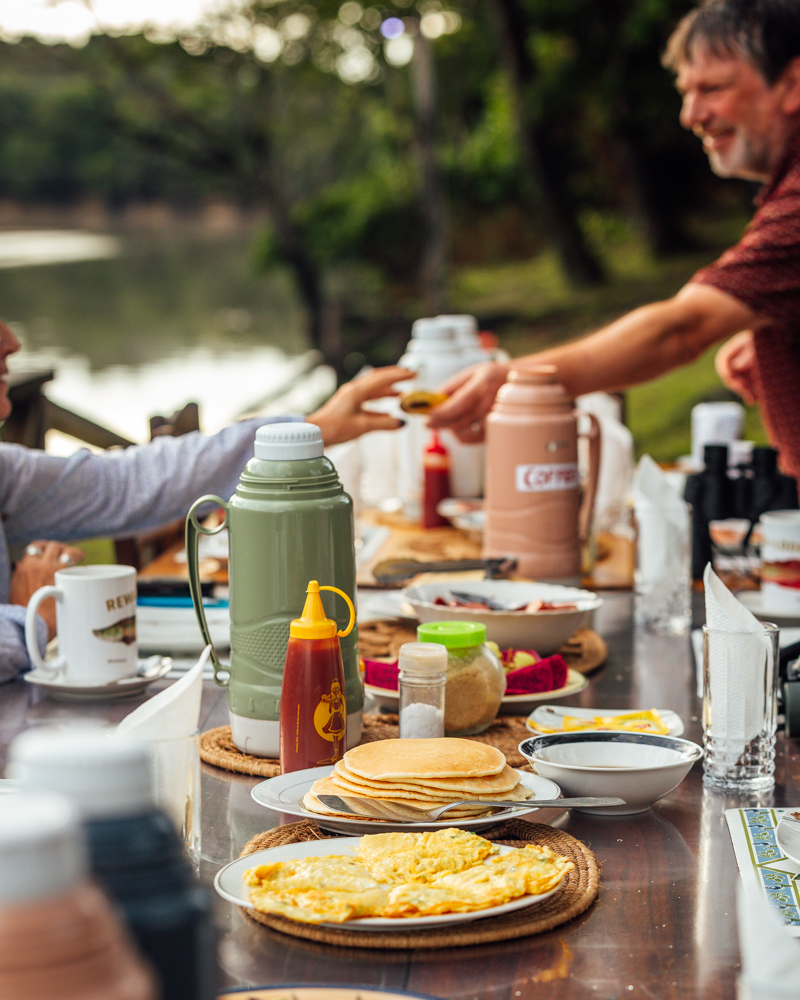 Guyana Breakfast in Rewa Lodge