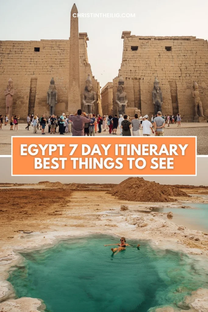 Best Egypt 7 Day itinerary