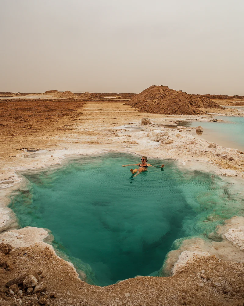 Salt Lake in Siwa as part of your egypt 7 day itinerary