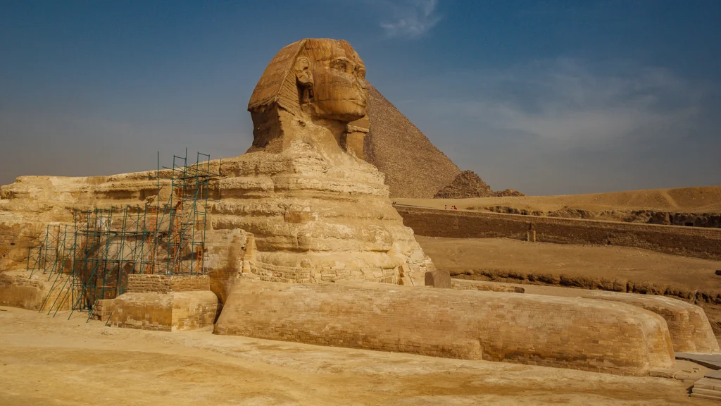 Visit the Sphinx  as part of your egypt 7 day itinerary