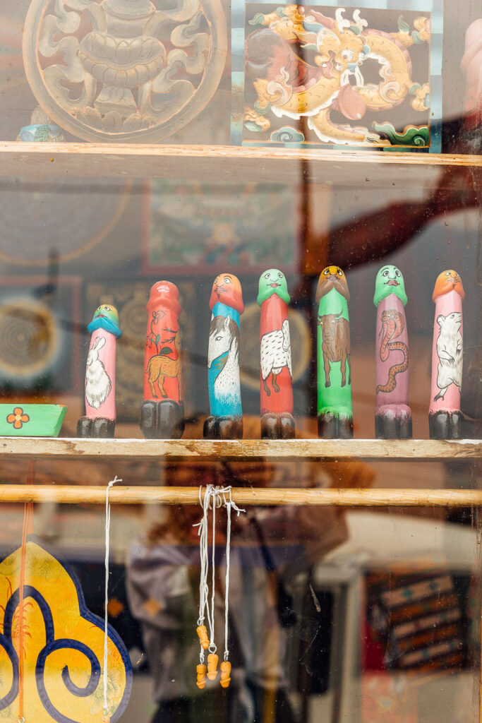 Phallus art and temples are one of the best places to visit bhutan