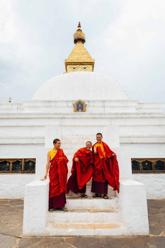 The nunneries are one of the best places to visit bhutan