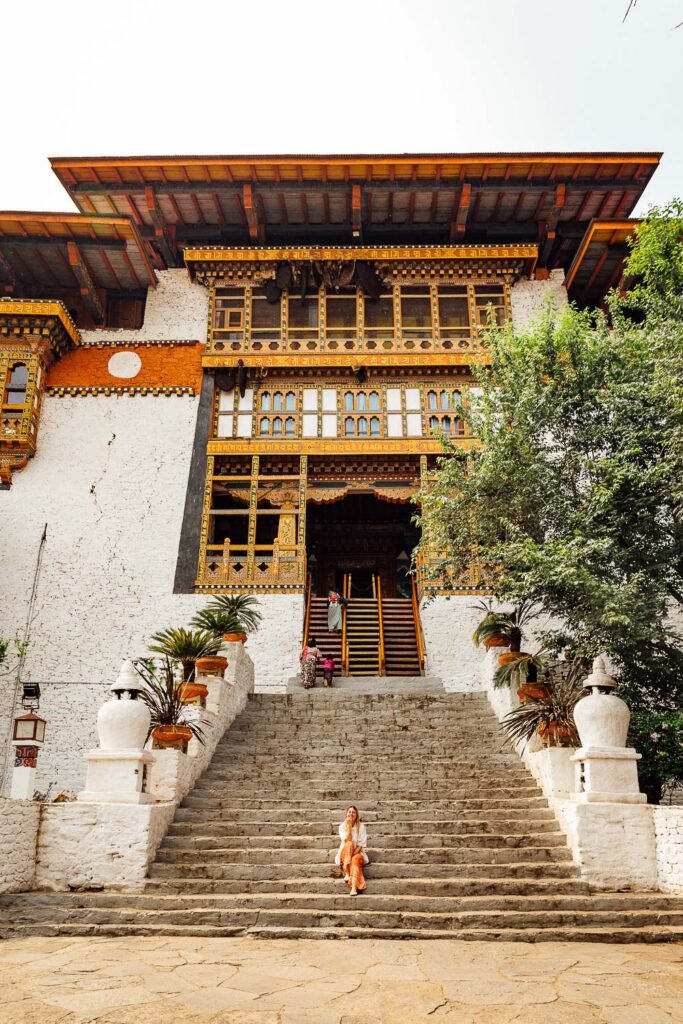 The Punakha Dzong is one of the best places to visit bhutan