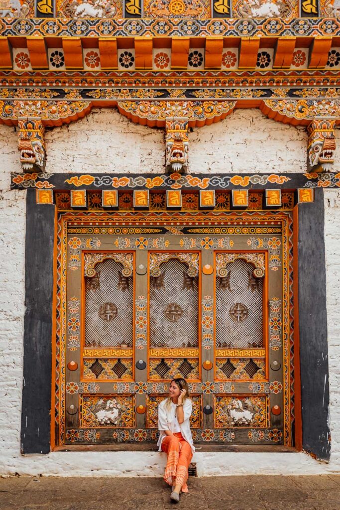 The Punakha Dzong is one of the best places to visit bhutan