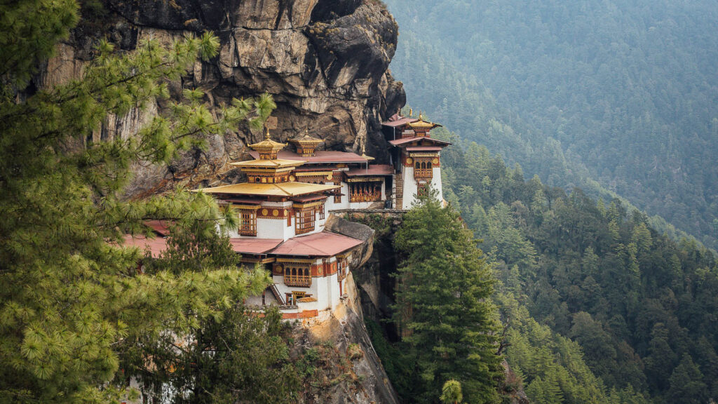 Tiger's Nest Monastery in Paro, Bhutan