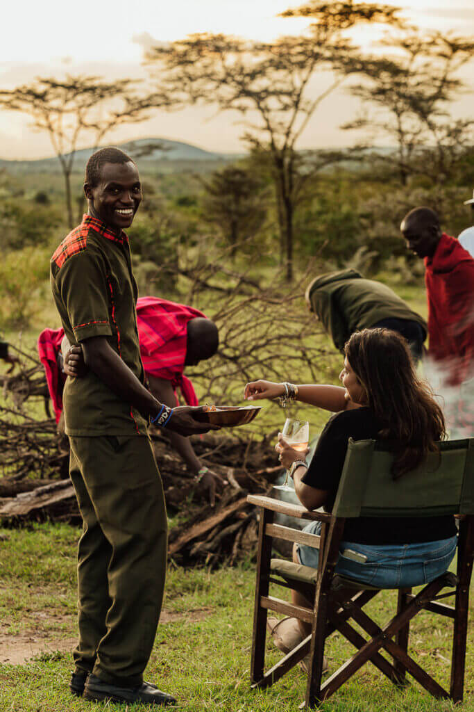 A breathtaking sundowner experience in Masai Mara.