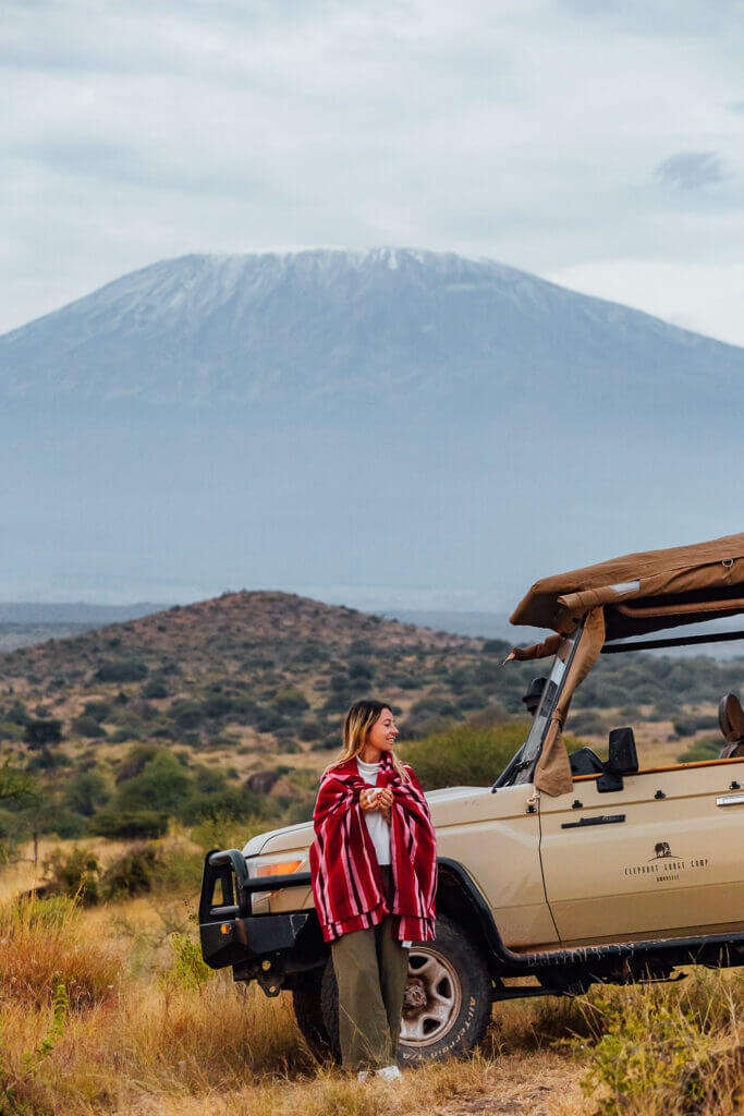 Mt Kilimanjaro Views in Amboseli National Park