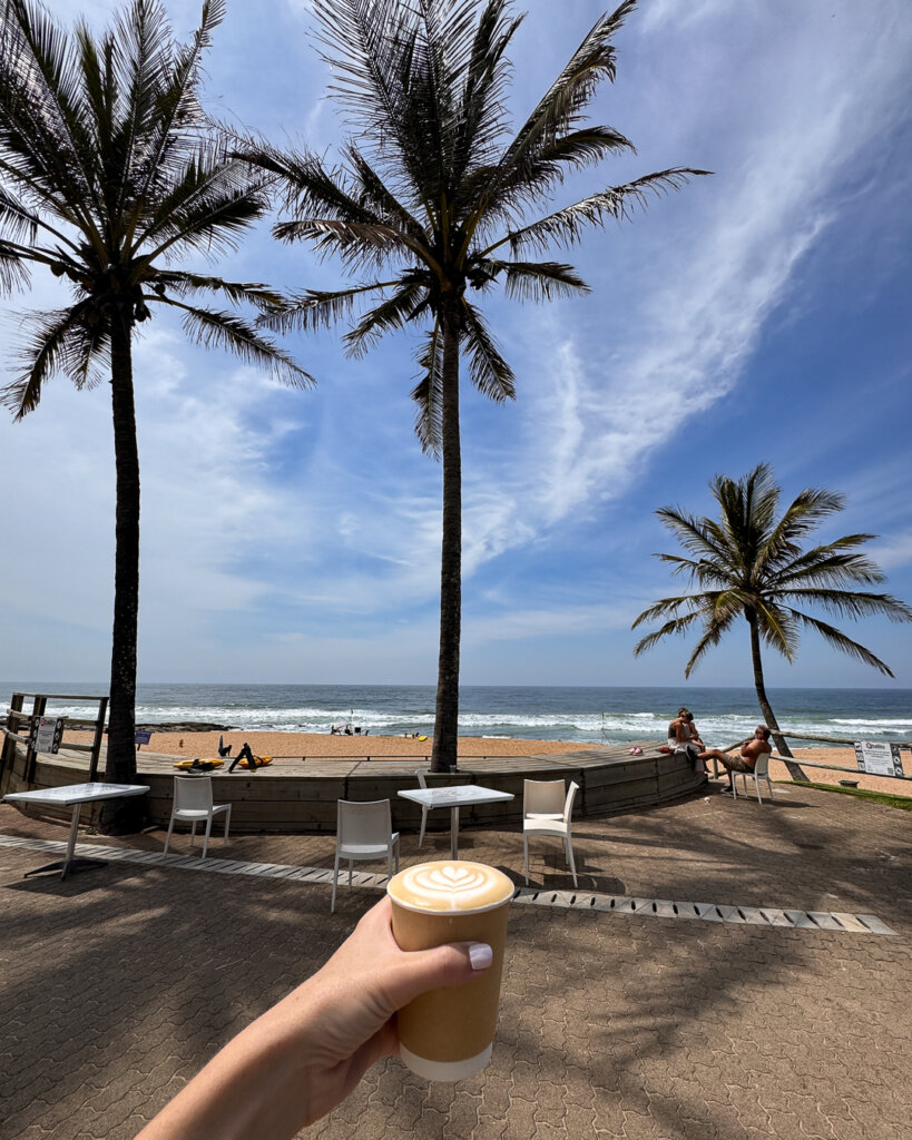 best coffee by the beach ballito slow travel guide