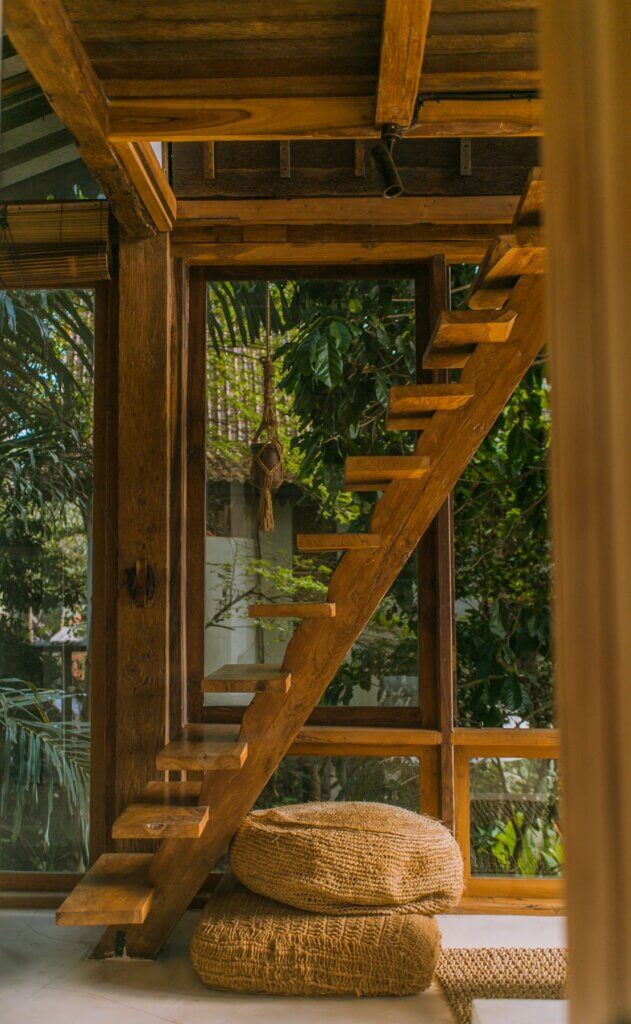 Interior of Tree-house Cahaya (formerly Skai Joglo)