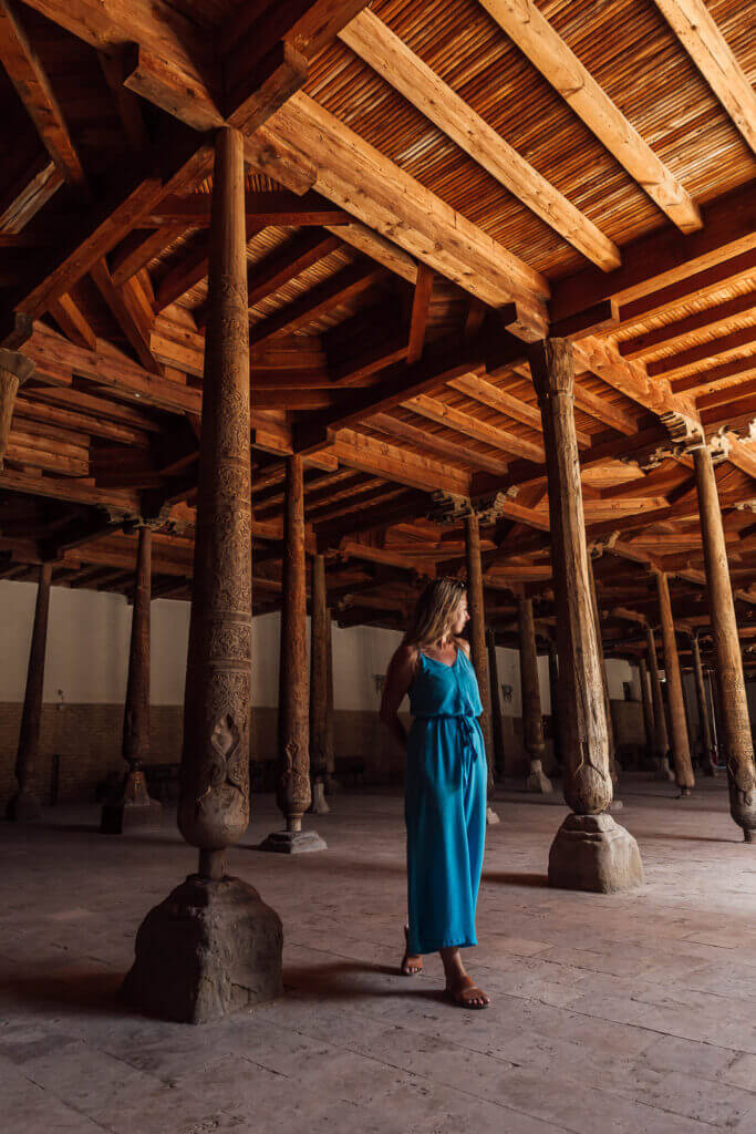 Visit Juma Mosque and stay in the best hotels in Khiva.