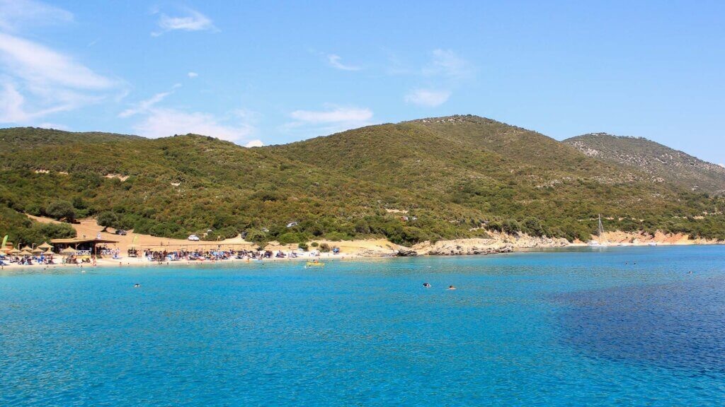 sailing the Ionian Islands near Ithaca