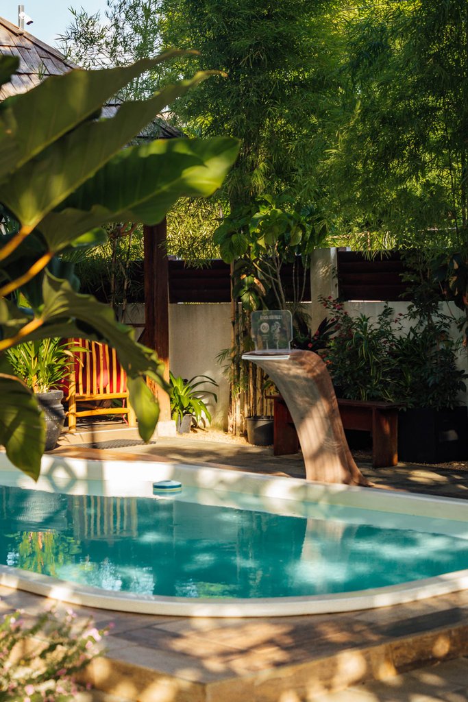 Pool at Villa Famiri - one of the best hotels in Suriname